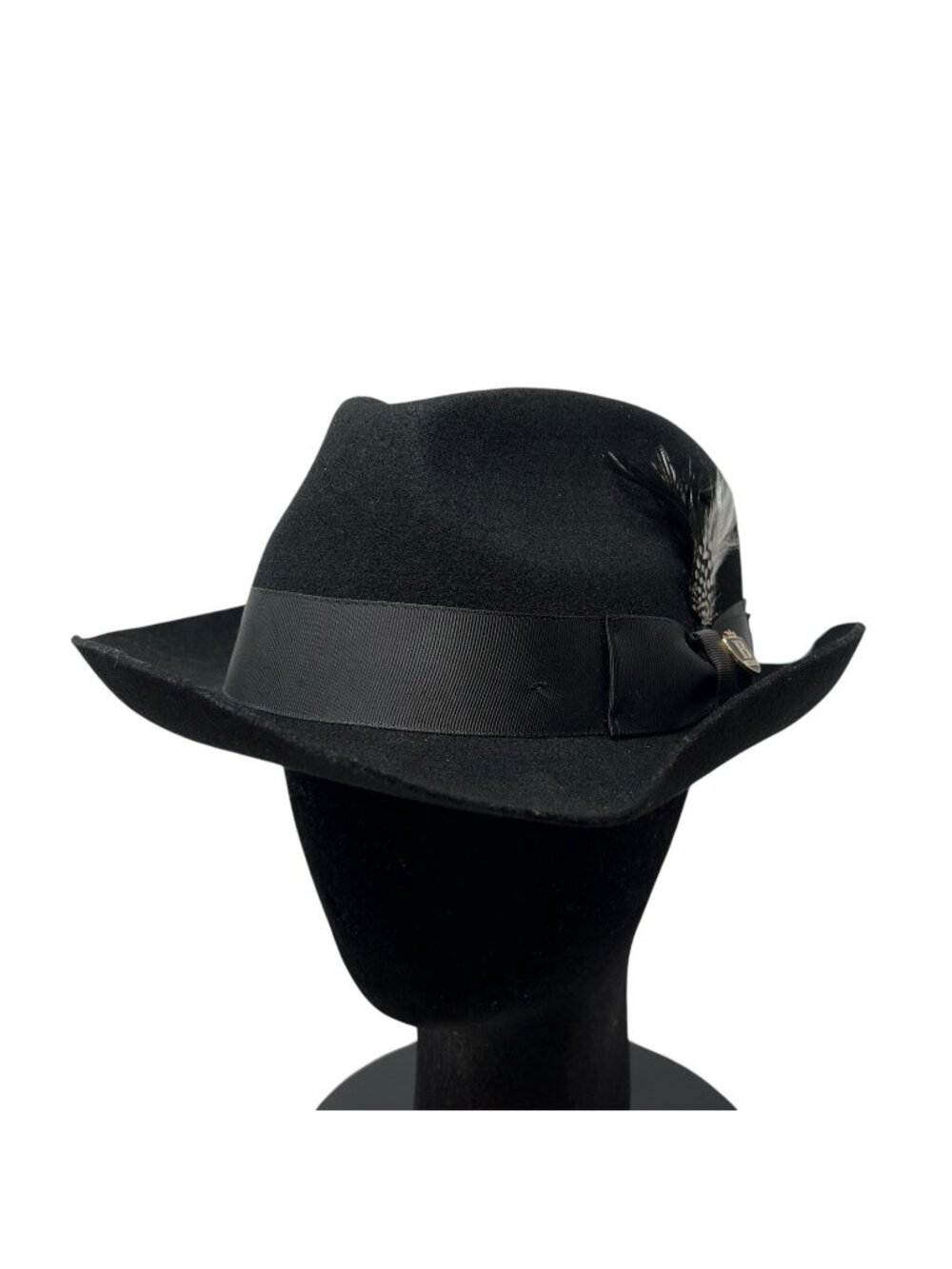 Bruno Capelo XL Hat Cap Australian Wool Fedora Teardrop Crown Fabio FB230 7 1/2